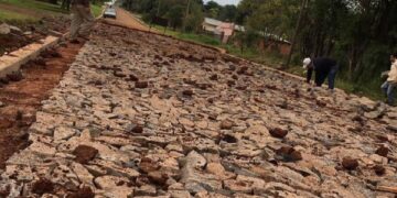Ejecutan obras de empedrado en varios municipios: se completaron más de 300 cuadras