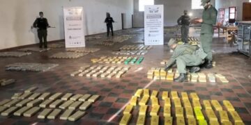 Incautaron más de una tonelada de marihuana en San Ignacio
