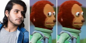La verdadera historia detrás del conocido meme del mono avergonzado
