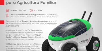 Presentarán en Oberá el robot para la agricultura familiar