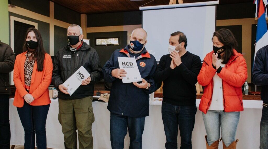 Herrera Ahuad acompañó la apertura de capacitaciones de Bomberos Voluntarios en Montecarlo