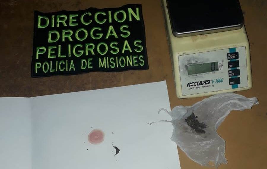 Quedó detenido por intentar ingresar narcóticos a un detenido en una porción de reviro