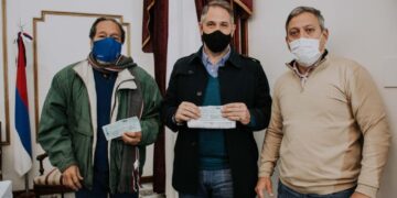 El Gobierno provincial entregó subsidios a entidades deportivas y religiosas