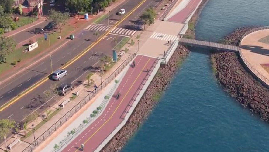 La EBY construirá un nuevo circuito aeróbico en la Costanera de Posadas