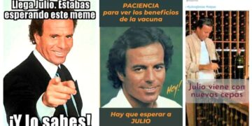 Cambia el mes y las redes cantan con los memes de Julio Iglesias