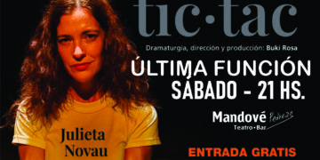 Se despide de las tablas Tic tac – Tic tac… en la sala Mandové