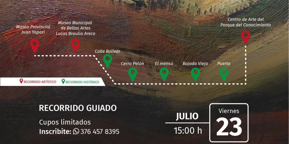 Recorriendo la ciudad con la obra de Areu Crespo