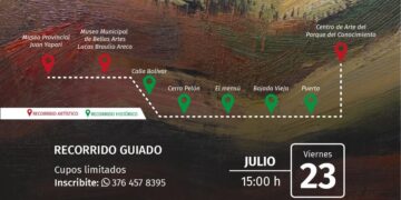 Recorriendo la ciudad con la obra de Areu Crespo