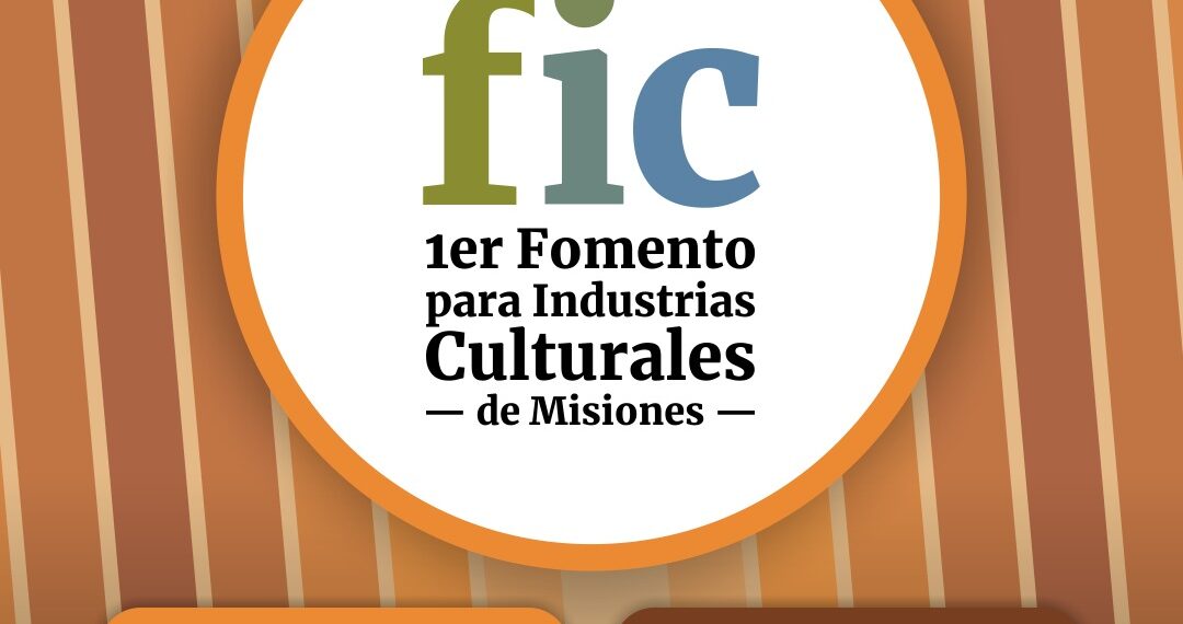 Se anunció el 1er Fomento para las industrias culturales de Misiones