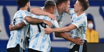Juegos Olímpicos: la Selección Argentina de fútbol se presenta en Tokio