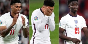 El primer ministro de Inglaterra, Boris Johnson, condenó los insultos racistas contra los futbolistas ingleses que fallaron los penales: “Son héroes”