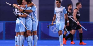 Juegos Olímpicos: los Leones derrotaron a Nueva Zelanda y están en cuartos