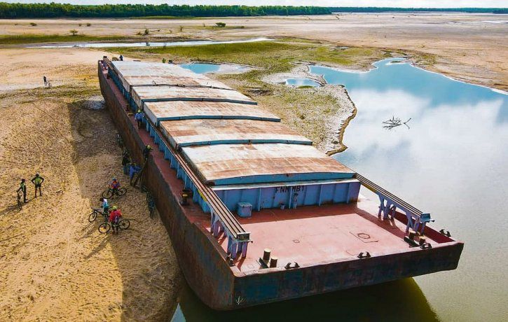 Río Paraná: sigue el alerta por la peor bajante en 77 años