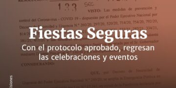 “Fiestas Seguras”: con el protocolo aprobado, regresan las celebraciones y eventos