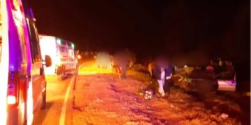 Un fallecido en un  choque sobre la ruta 5 en Los Helechos