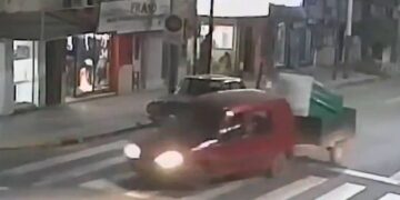 Su hijo lo descubrió robando un baño químico por el noticiero y decidió devolverlo
