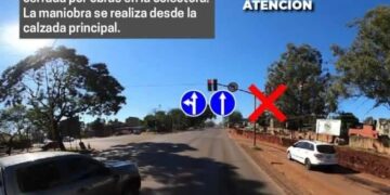 Travesía Urbana Posadas: se inhabilita la dársena de giro hacia el centro en Quaranta y 115