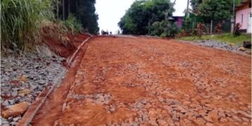 El Iprodha continúa con obras de cordón cuneta, empedrado y veredas en toda la provincia