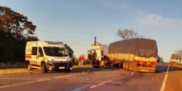 Puerto Leoni: un joven murió tras un choque entre un automóvil y un camión