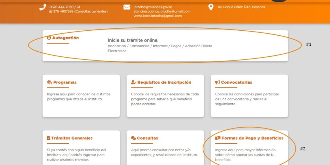 Promueven el uso de boletas electrónicas para abonar cuotas del IPRODHA