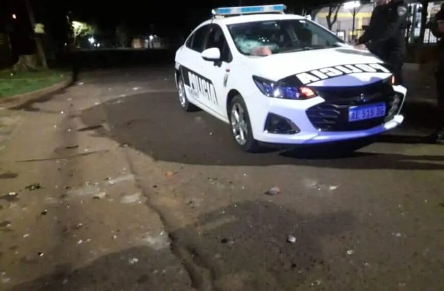 9 detenidos por atacar a piedrazos móviles policiales y herir a efectivos en el barrio A-3-2