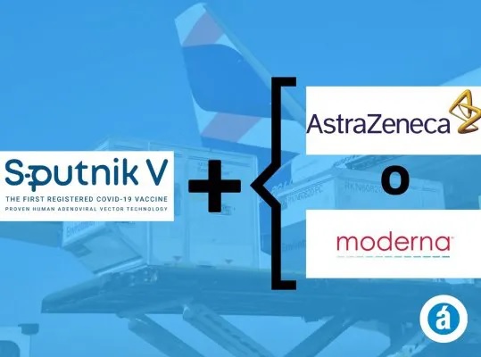 Se podrá combinar Sputnik con Moderna y AstraZeneca para completar el esquema vacunatorio