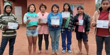 Inició la vacunación contra el Covid a menores de 12 a 17 años en comunidades Mbya