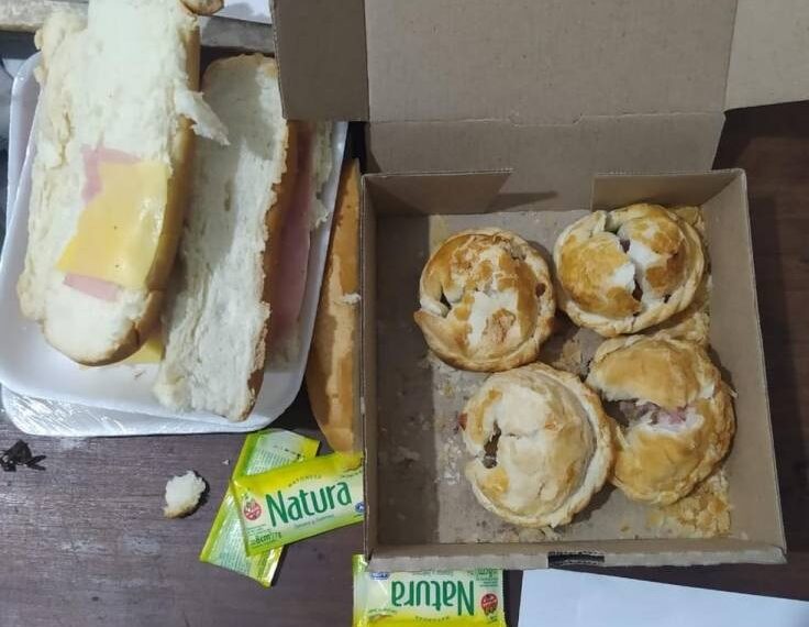 Detectaron narcóticos en un delivery de comida para un detenido en una comisaría