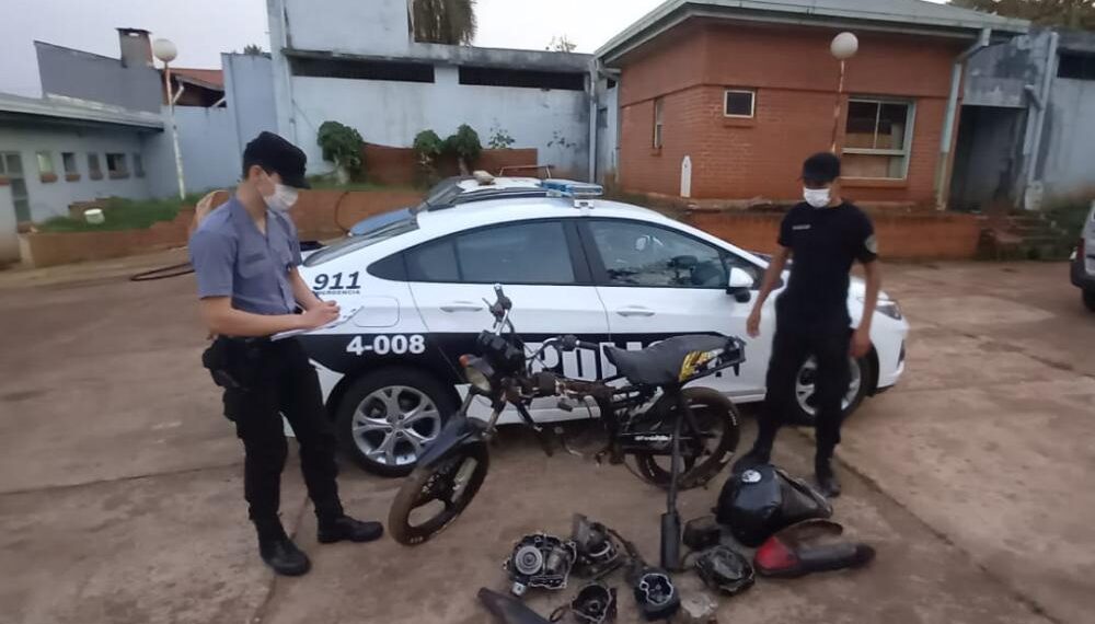 Incautaron tres motocicletas que habían sido sustraídas en Eldorado y San Pedro