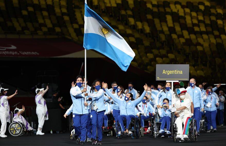 Juegos Paralímpicos Tokio 2020: la ceremonia inaugural y el desfile de la delegación argentina