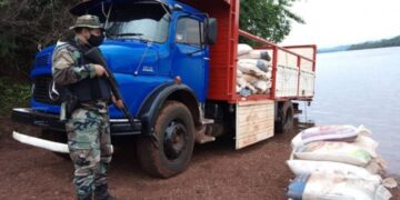 Incautan cerca de ocho toneladas de soja en El Soberbio