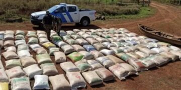 Incautaron más de seis toneladas de soja en El Soberbio