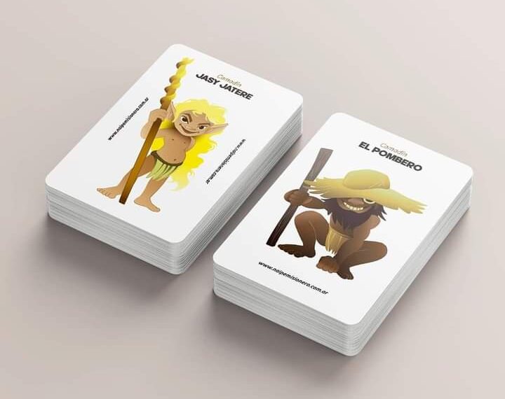 Presentan juego de Naipes Misionero con gráficos de la mitología y cultura regional