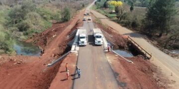 Nuevo puente en la ruta provincial 19