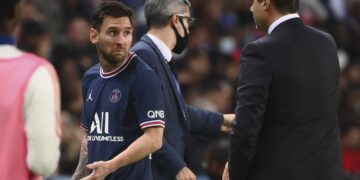 Las redes se hicieron eco del fastidio de Messi al ser reemplazado