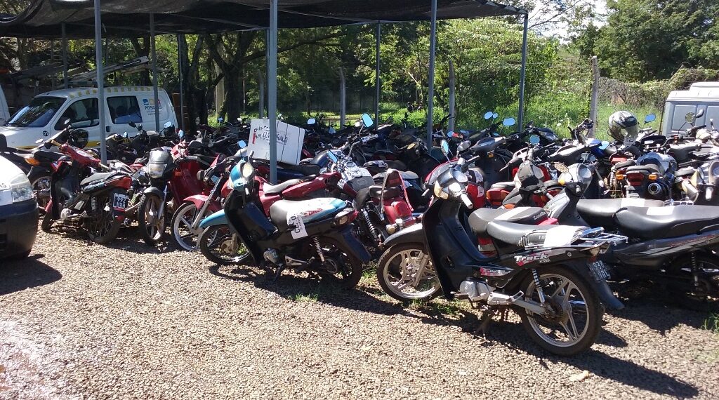 Proponen crear un registro municipal de motocicletas secuestradas