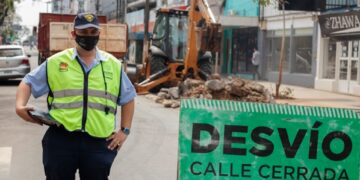 Por obras, Ayacucho y Entre Ríos permanecerá cortada al tránsito