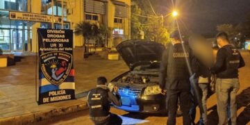 Recuperaron en Aristóbulo del Valle un auto robado en Buenos Aires
