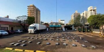 Trasladaba más de 3.980 kilos de marihuana en un doble fondo de un camión