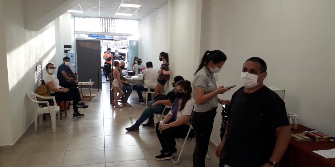 Donar es vida: la campaña de donación de sangre llegó a Villa Cabello