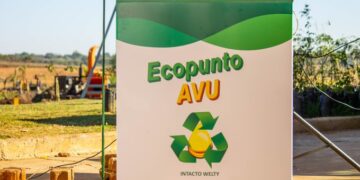 Instalaron cuatro contenedores para el acopio de Aceite Vegetal Usado en Posadas