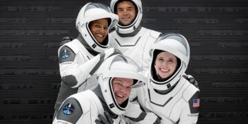 Por primera vez, cuatro astronautas no profesionales orbitarán alrededor de la Tierra