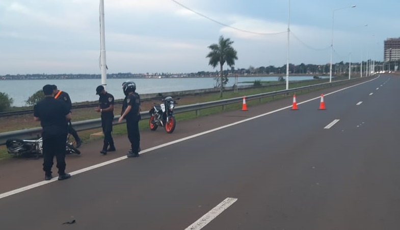 Un motociclista falleció tras despistar en Posadas