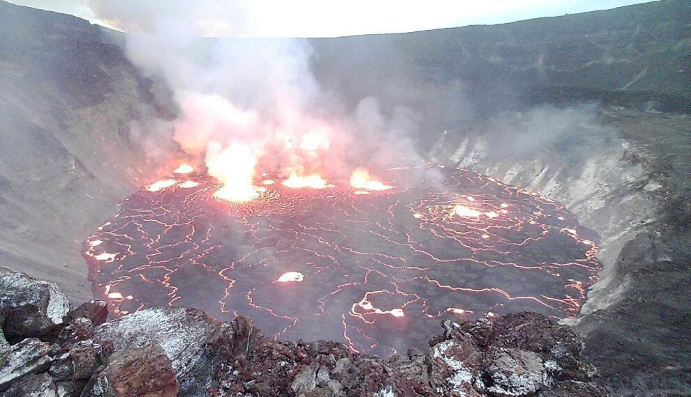 Fenómenos naturales: el volcán hawaiano Kilauea volvió a entrar en erupción