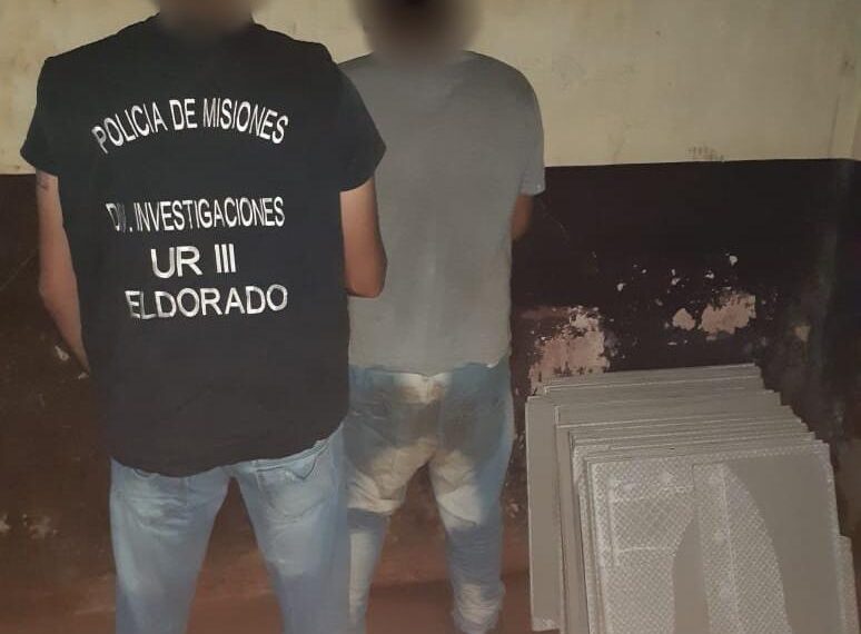 Detuvieron a un hombre que sustrajo cerámicas de una obra en construcción
