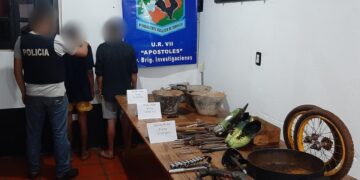 Operativo de Seguridad Ciudadana: recuperaron herramientas y artefactos