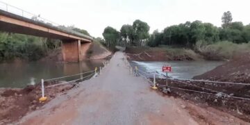 Habilitaron el paso provisorio sobre el arroyo Pindaytí