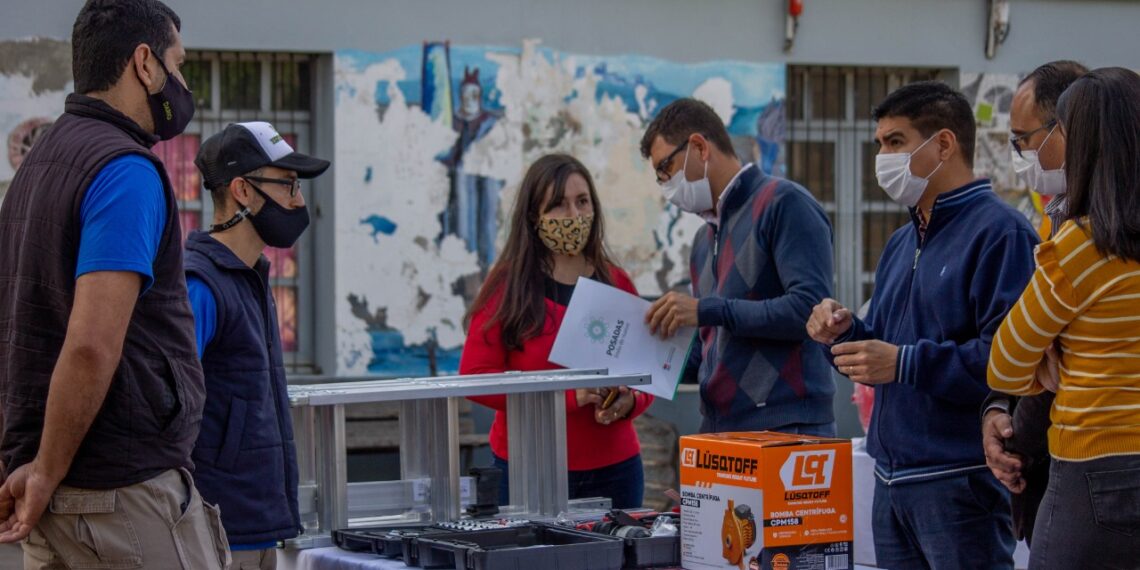 Entrega de herramientas: desde junio, ya fueron beneficiados más de 50 emprendedores posadeños