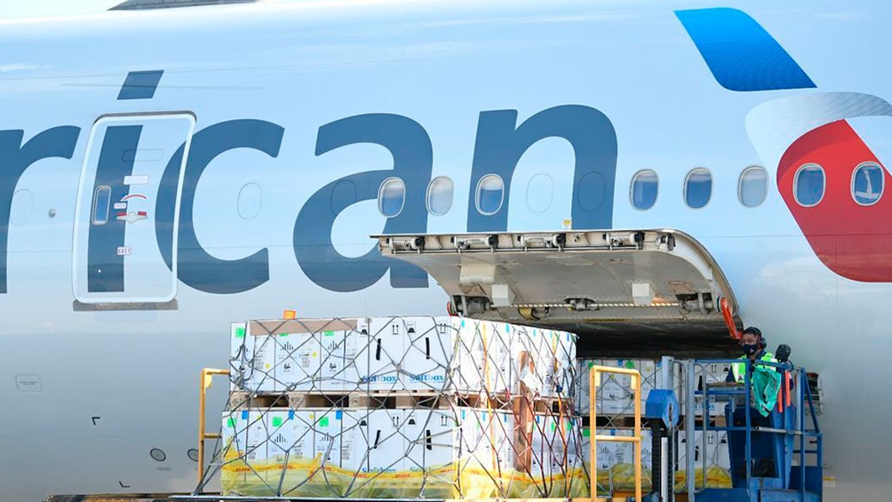 Argentina recibió un cargamento con más de 800 mil dosis de vacunas Pfizer