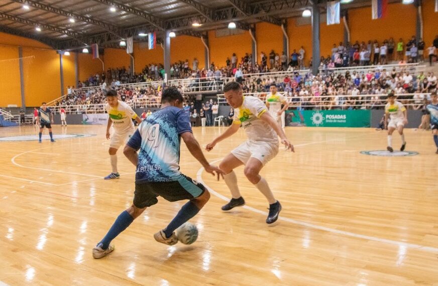 El mejor futsal de la región marcó el regreso de la actividad deportiva al “Finito” Gehrmann